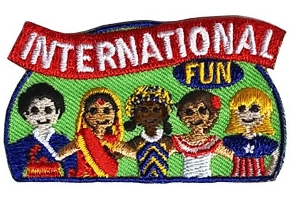International fun patch