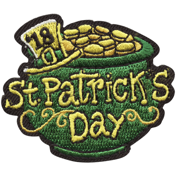 St Patricks Day Fun Patch