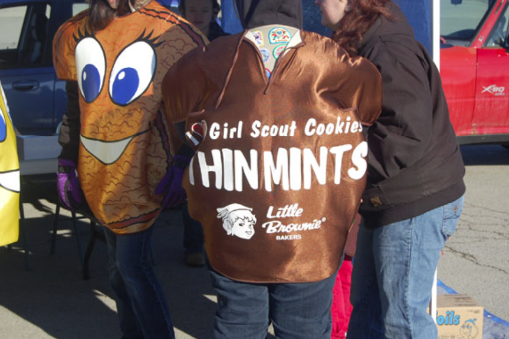 Girl Scout Cookie Selling