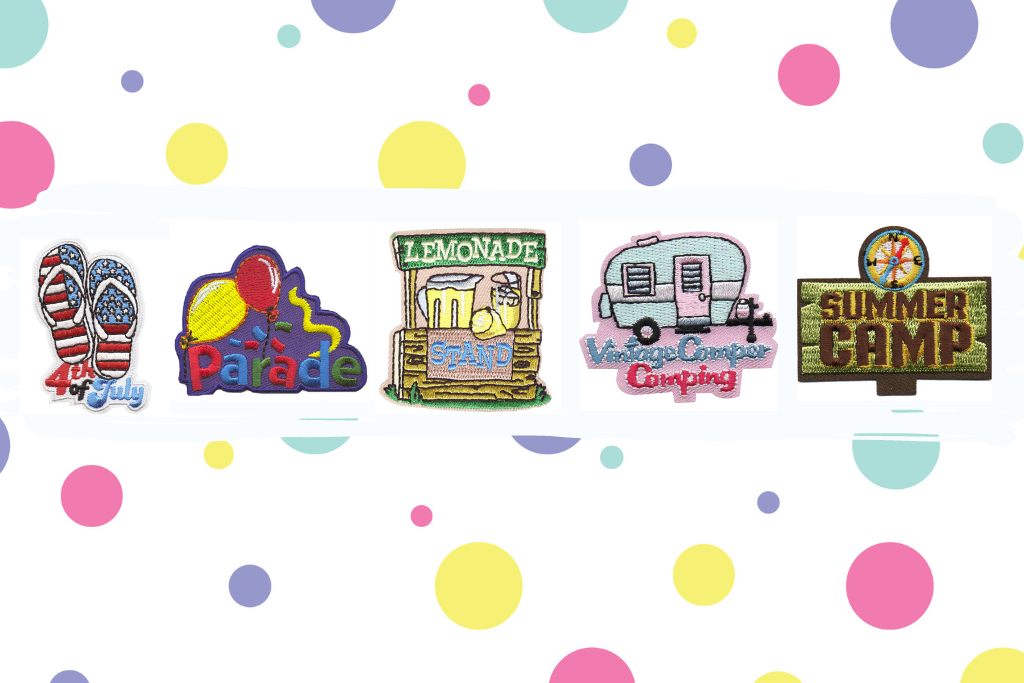 fun patches for july