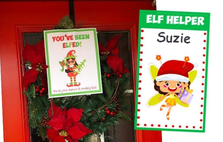 You've Been Elfed Game, Service Project and Fun Patch