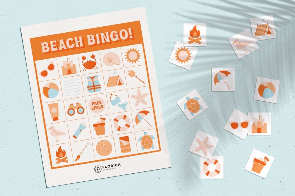 How to Plan a Beach Camping Trip for Your Troop plus Download a Free Beach Bingo Game