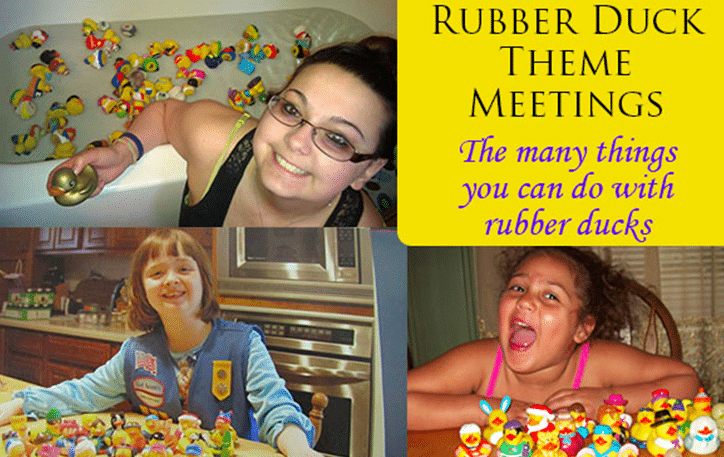 6 Fun things to do with rubber ducks