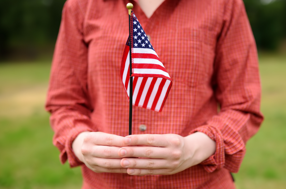 Girl Scout Flag Ceremony