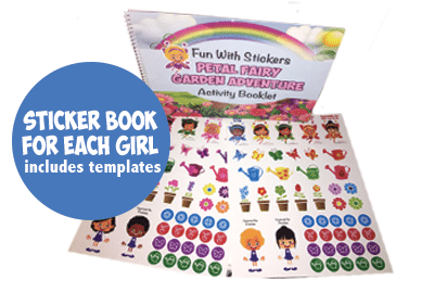 Petal Fairy Sticker Activity Booklet For Each Girl