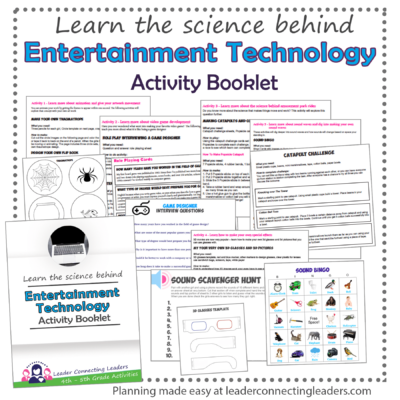 Entertainment Technology activity book