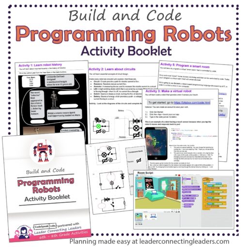 programming robots activity booklet