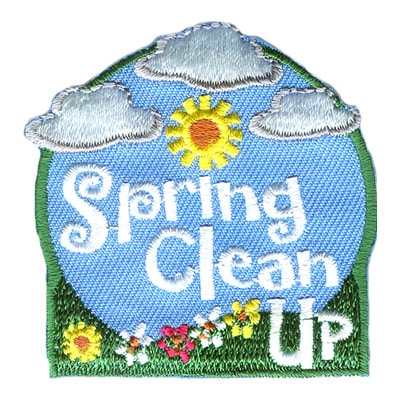 spring clean up fun patch