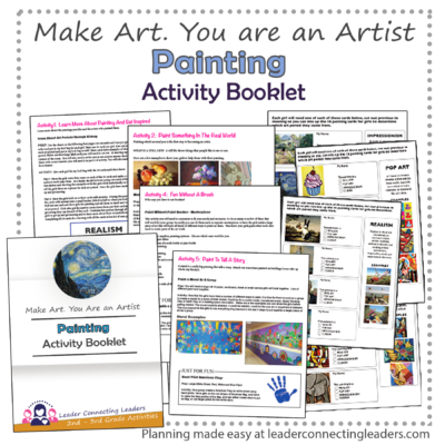Painting Activity Booklet