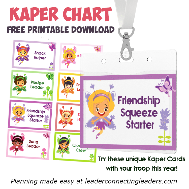 12 Amazing Resources To Help You Plan And Organize Your Troop Free Kaper Chart Download Leader Connecting Leaders