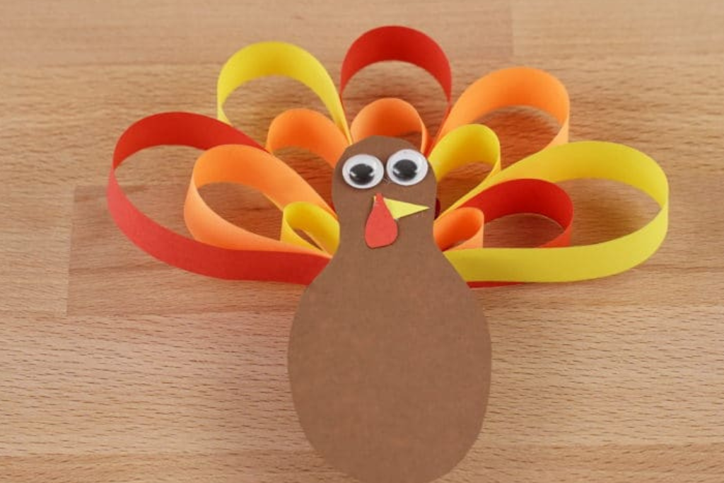 Paper turkey craft