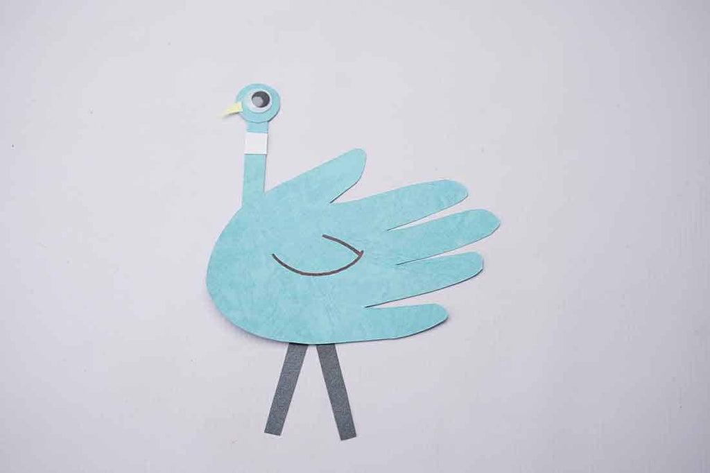 DIY Craft: How to Make a Hand Print Bird