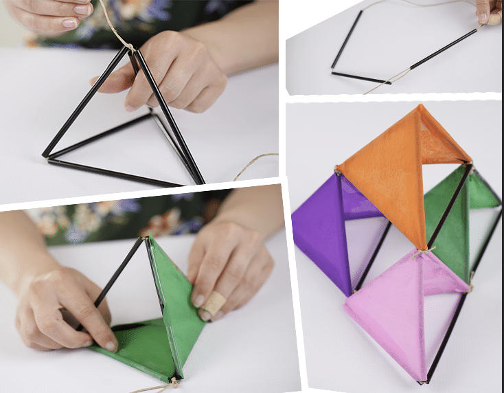 Paper Straw Kite - 30 Minute Crafts