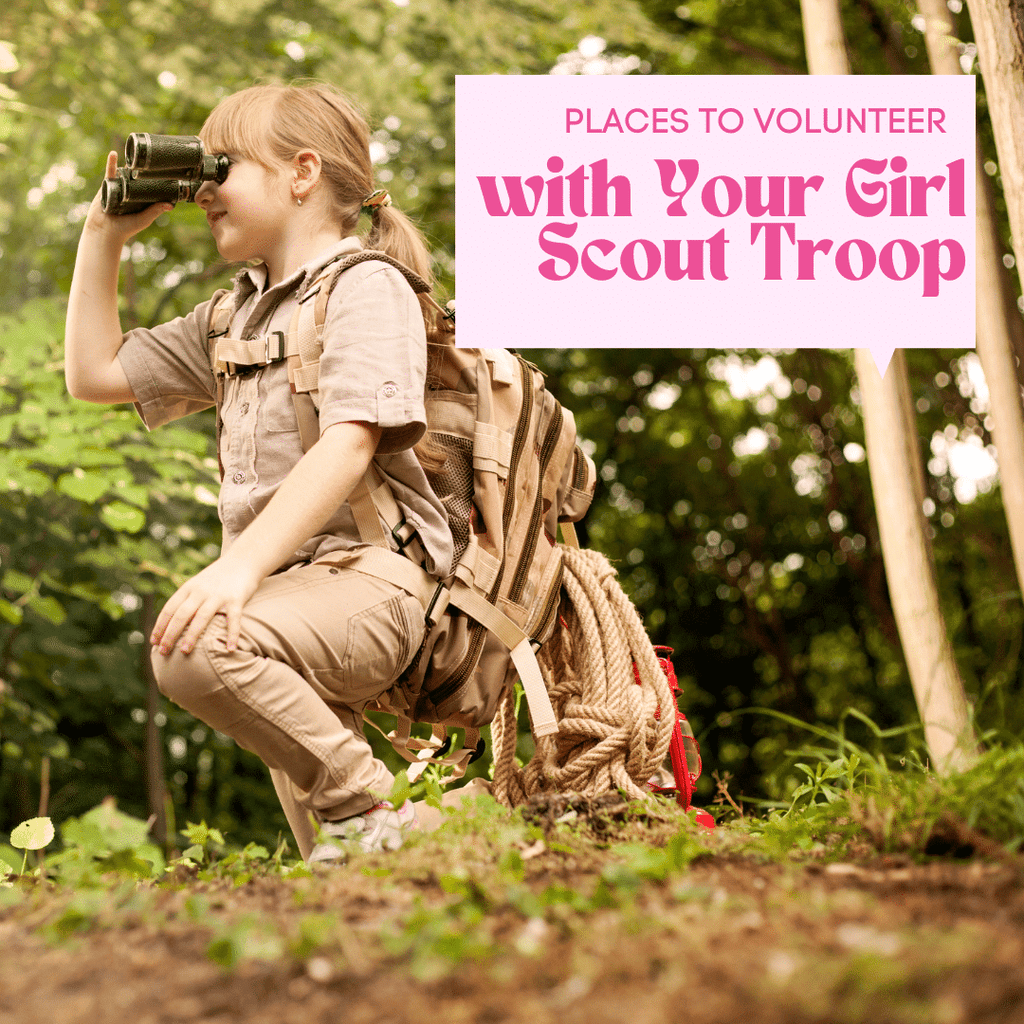 Places to Volunteer With Your Girl Scout Troop