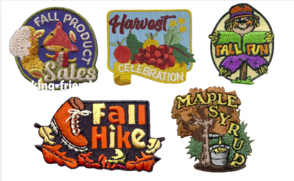 fun patches 5 of them