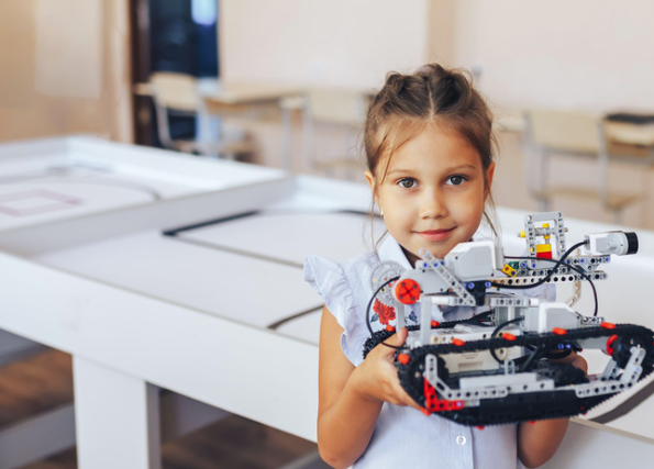 showcasing robots