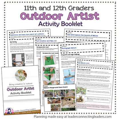 Outdoor Art Master Activity Booklet