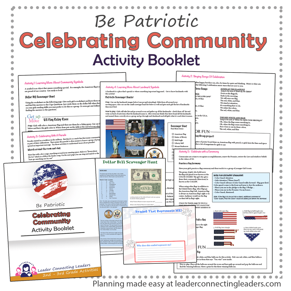 Celebrating Community Activity Booklet β Leader Connecting Leaders