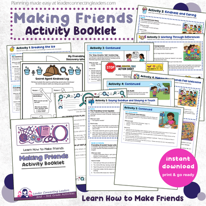 Making Friends Activity Booklet