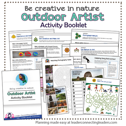 Outdoor Artist booklet