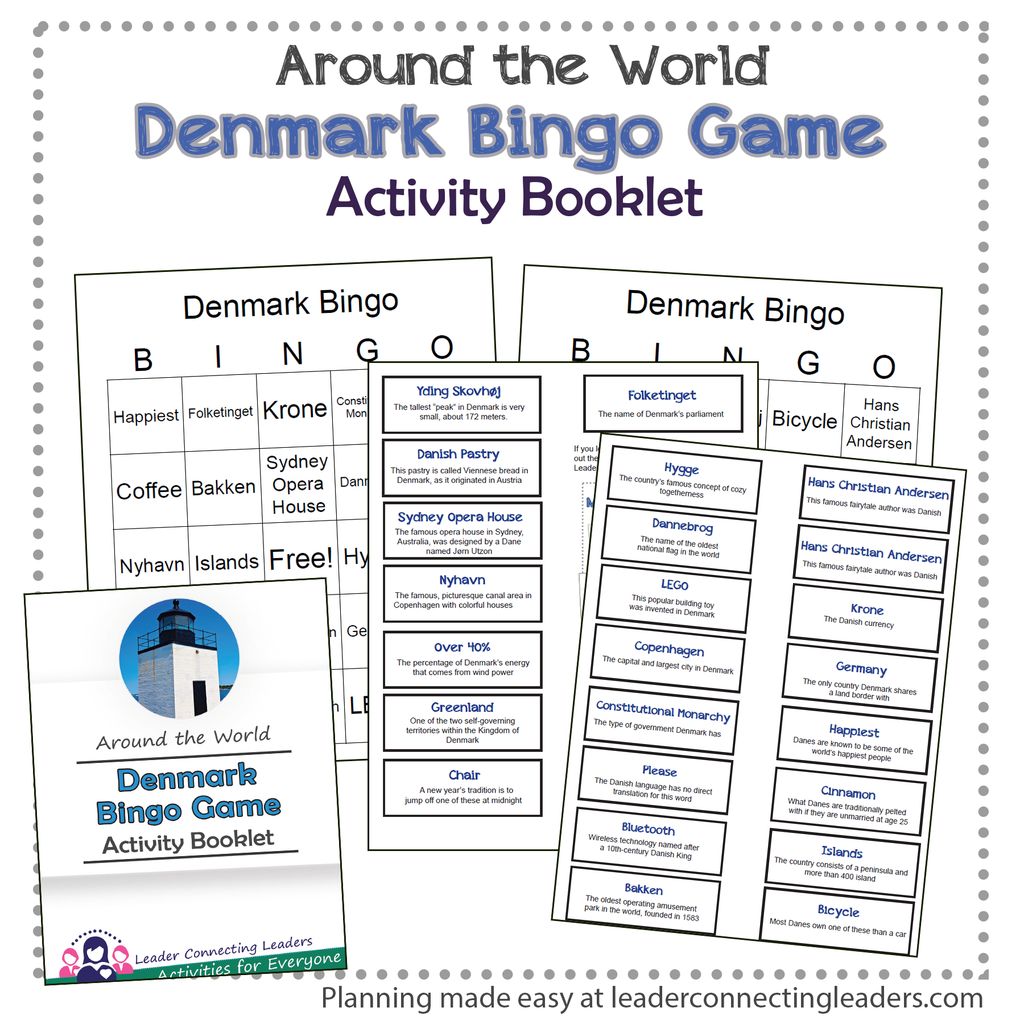 Denmark Fun Fact Bingo Game
