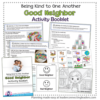 Good Neighbor Activity Booklet