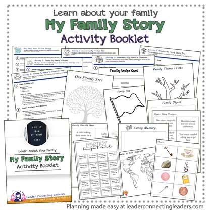 My Family Story Activity Booklet
