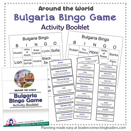 Bulgaria Fun Fact Bingo Game