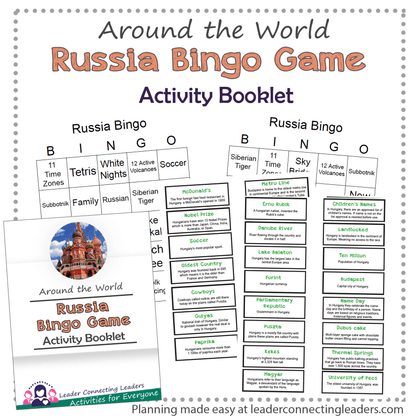 Russia Bingo Game