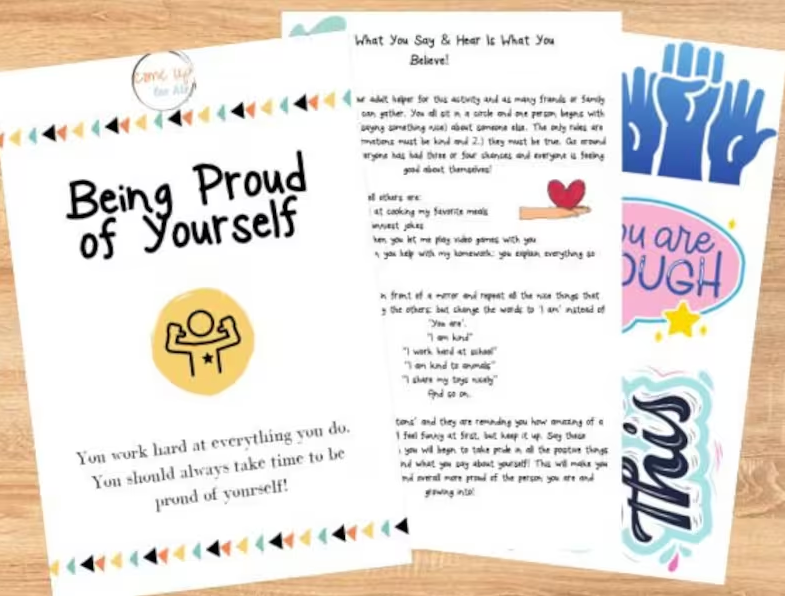 Adventure To Me: Being Proud of Yourself Lesson