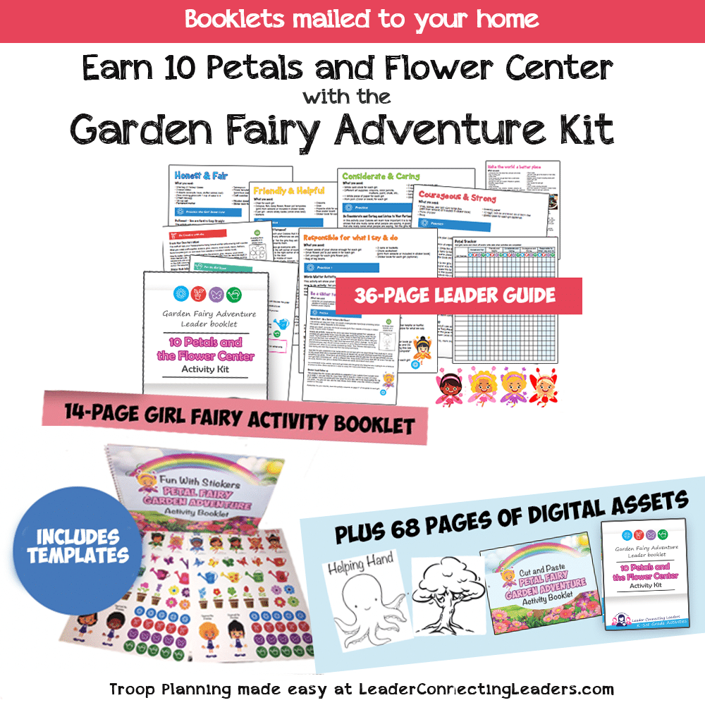 Petal Fairy Leader Guide & Sticker Fairy Activity Booklet Bundle
