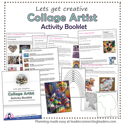 Collage Artist Activity Booklet