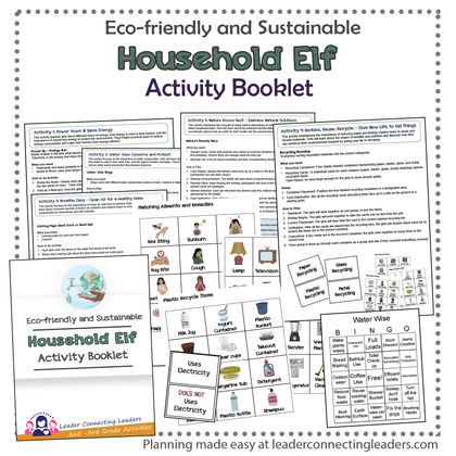 Household Elf Activity Booklet