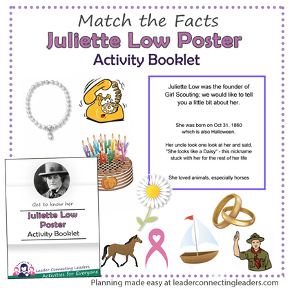 Juliette Gordon Low Poster Activity
