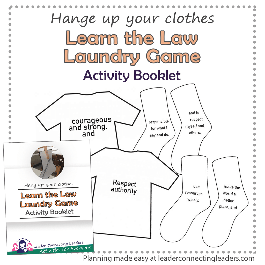 Learn Your Law Laundry Game