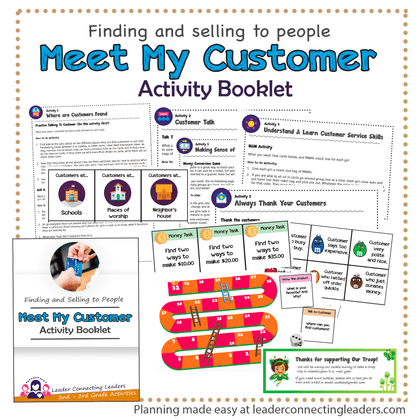 My Cookie Customers Activity Booklet