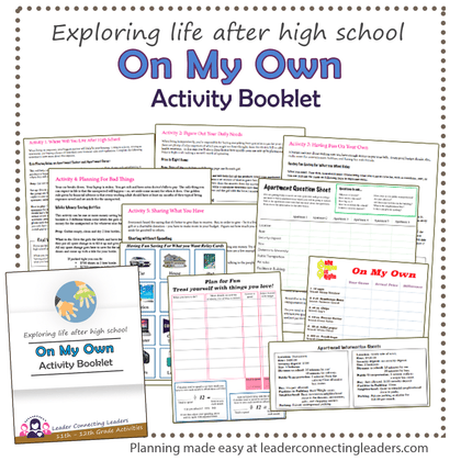 on my own activity booklet