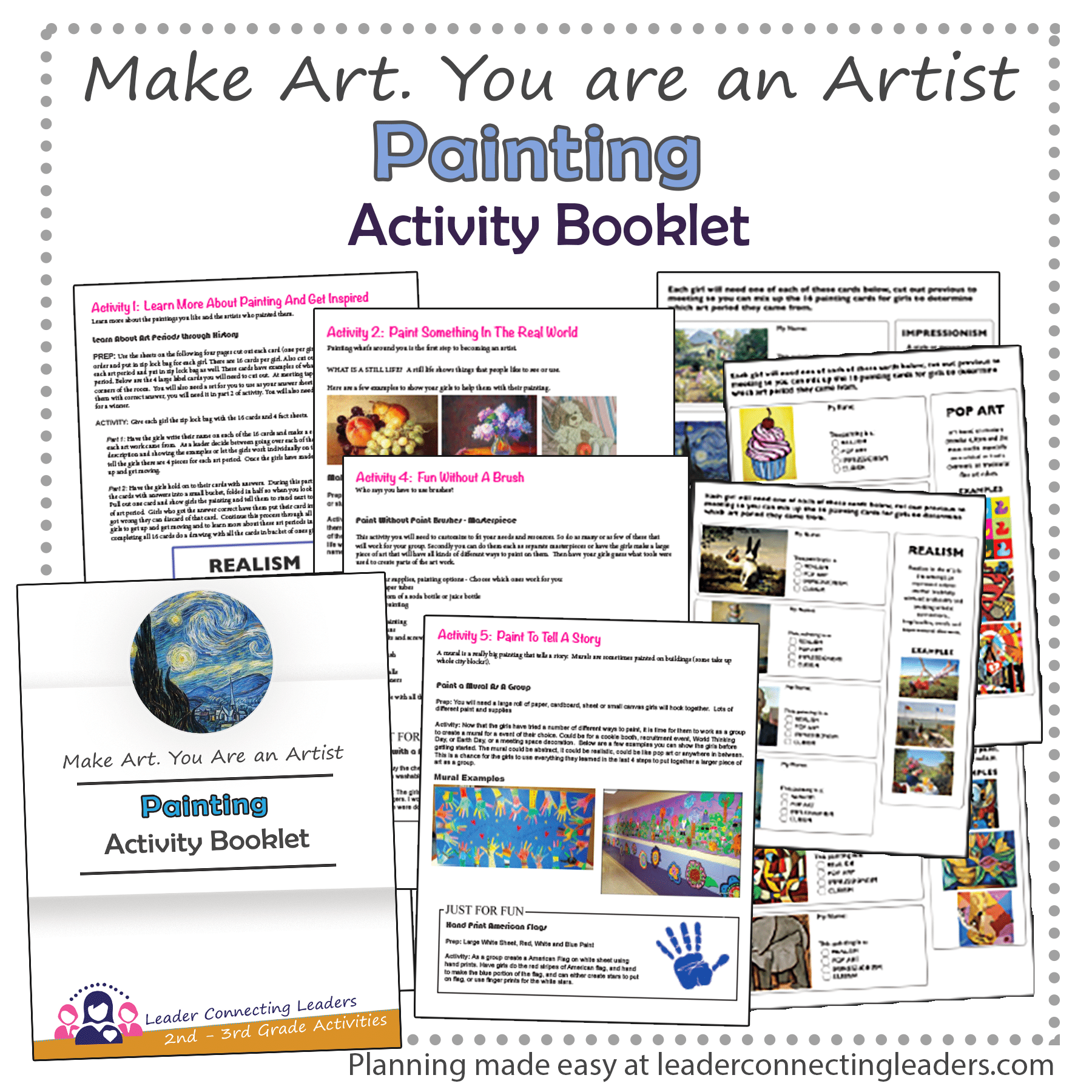 Painting Activity Booklet – Leader Connecting Leaders