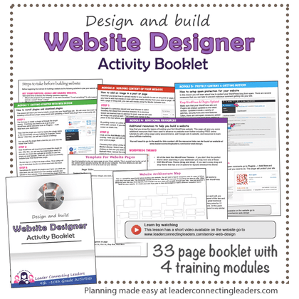 Web Designer Booklet