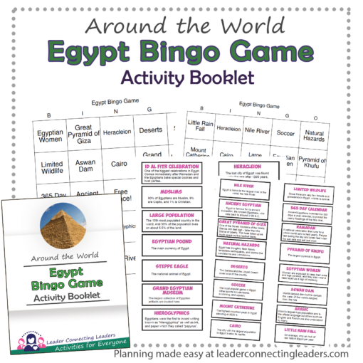 Egypt Bingo Game