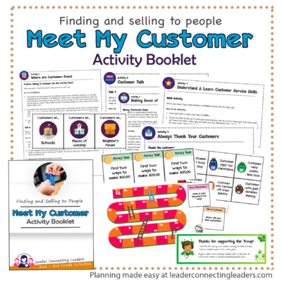 Meet My Customers Activity Booklet