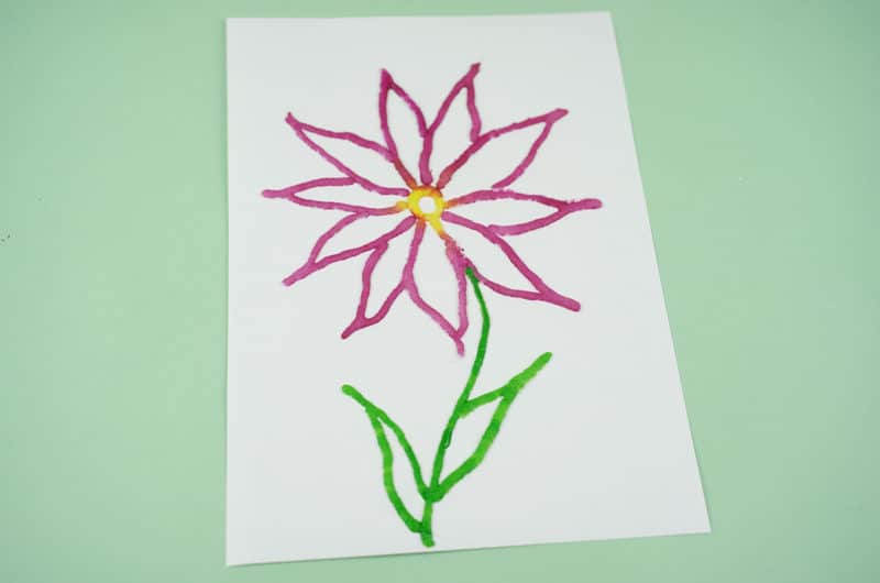 Salt Art Flower