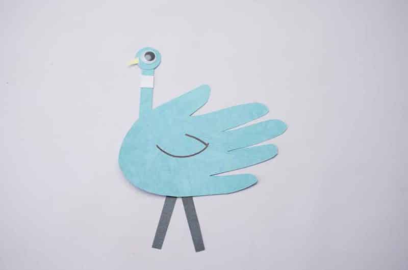 DIY Craft: How to Make a Hand Print Bird