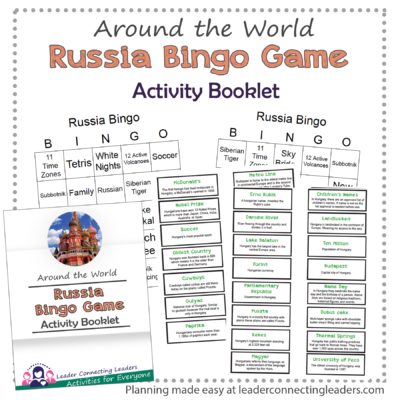 Russia Bingo Game