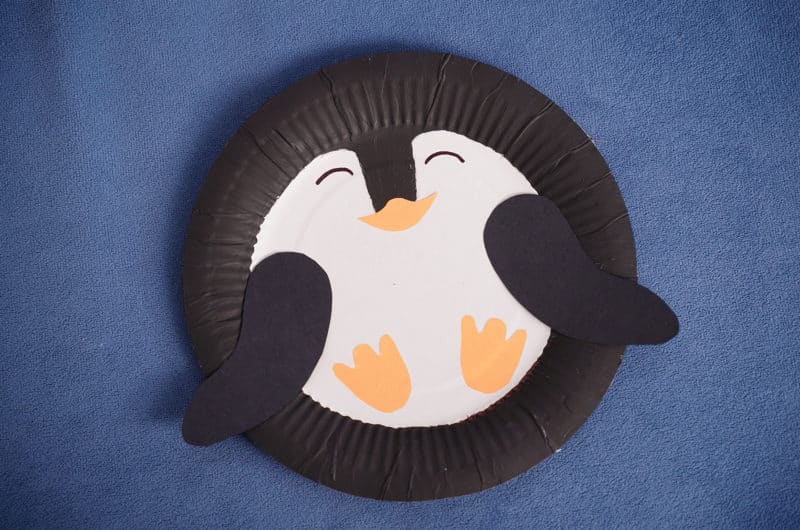 How to Make a Paper Plate Penguin Craft
